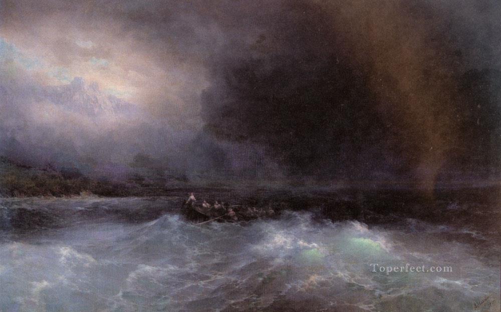Ship At Sea seascape Ivan Aivazovsky Oil Paintings